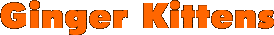 The Ginger Kitten Page